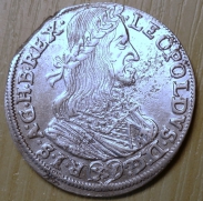 Top - XV  krejcar, 1659, Wien,  1/1, RR!