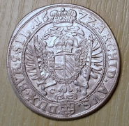 Top - XV  krejcar, 1677, Břeh,  1/1, RR!