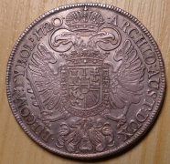 Tolar , 1722,  Wien,  1/1