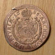 VI krejcar  1685, Graz,  1/1