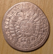 XV  krejcar  1664,  Neuburg,   2/2, R!