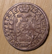 VI krejcar  1674, Graz,  1/1