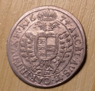 VI krejcar  1674,  Sv.  Vít,  -1/1-, 