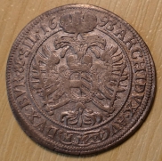 XV  krejcar  1663, Vratislav,  -1/2