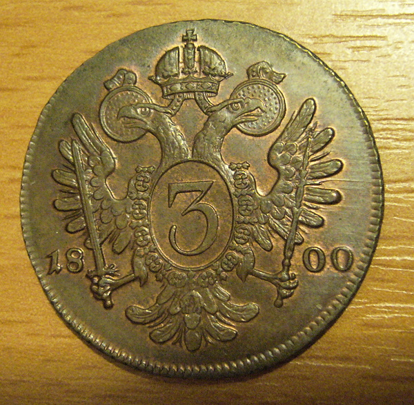 3 Krejcar 1800 B, 0/0 | Oelberger.cz